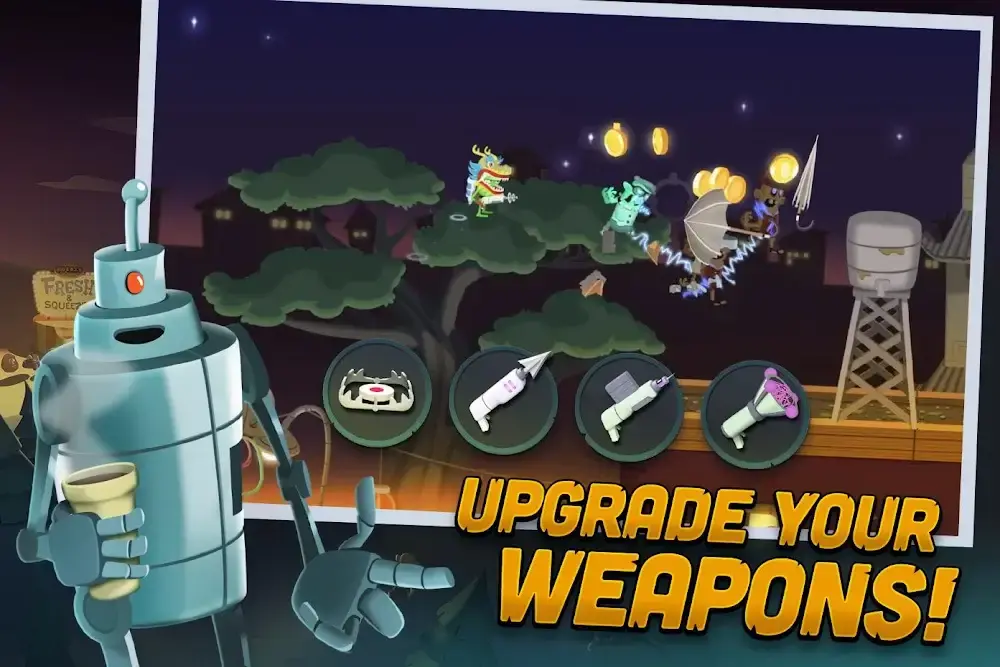 zombie catcher mod apk upgrade weapons