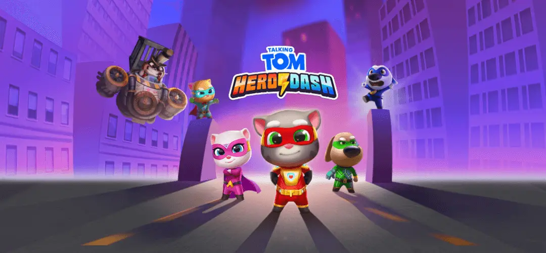 talking tom hero dash mod apk unlimited money