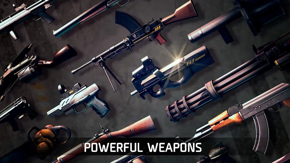 dead trigger mod apk powerfull weapons
