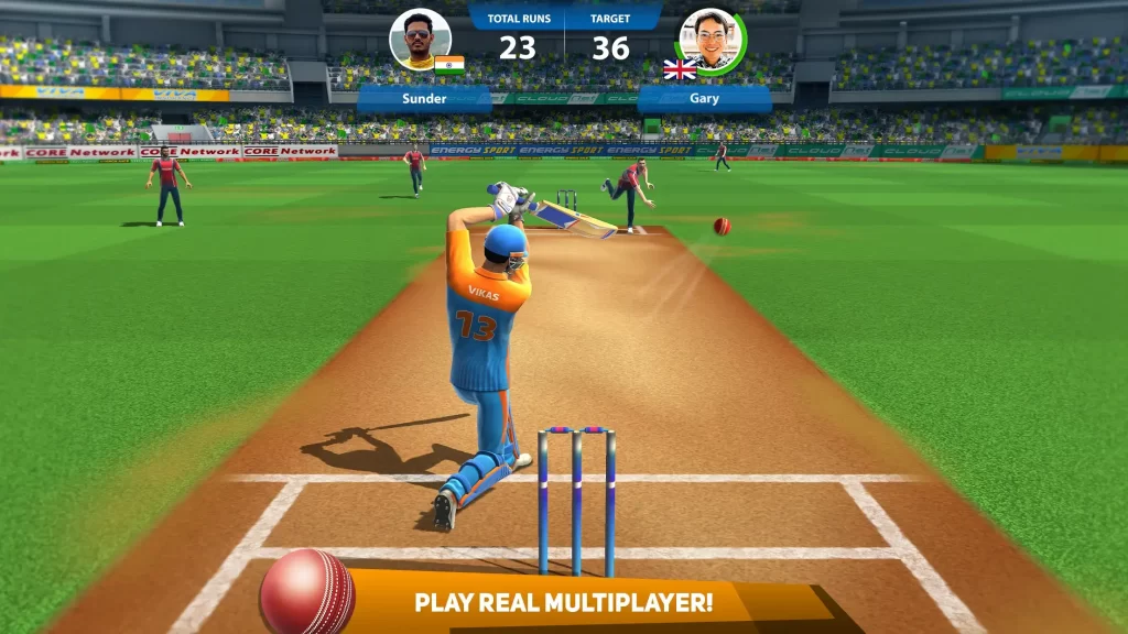 cricket league mod apk multiplayer mode