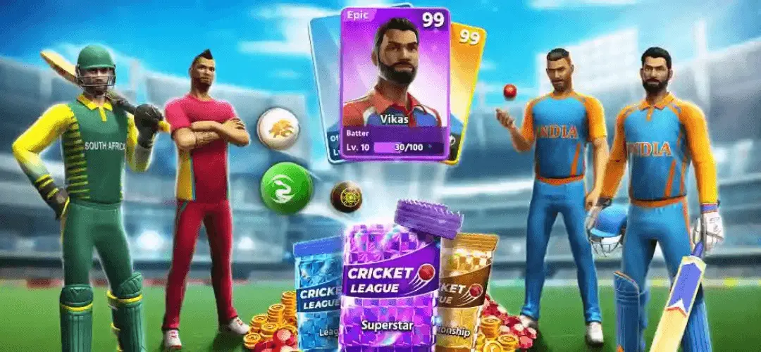 cricket league mod apk