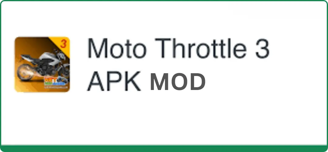 moto throttle 3 mod apk